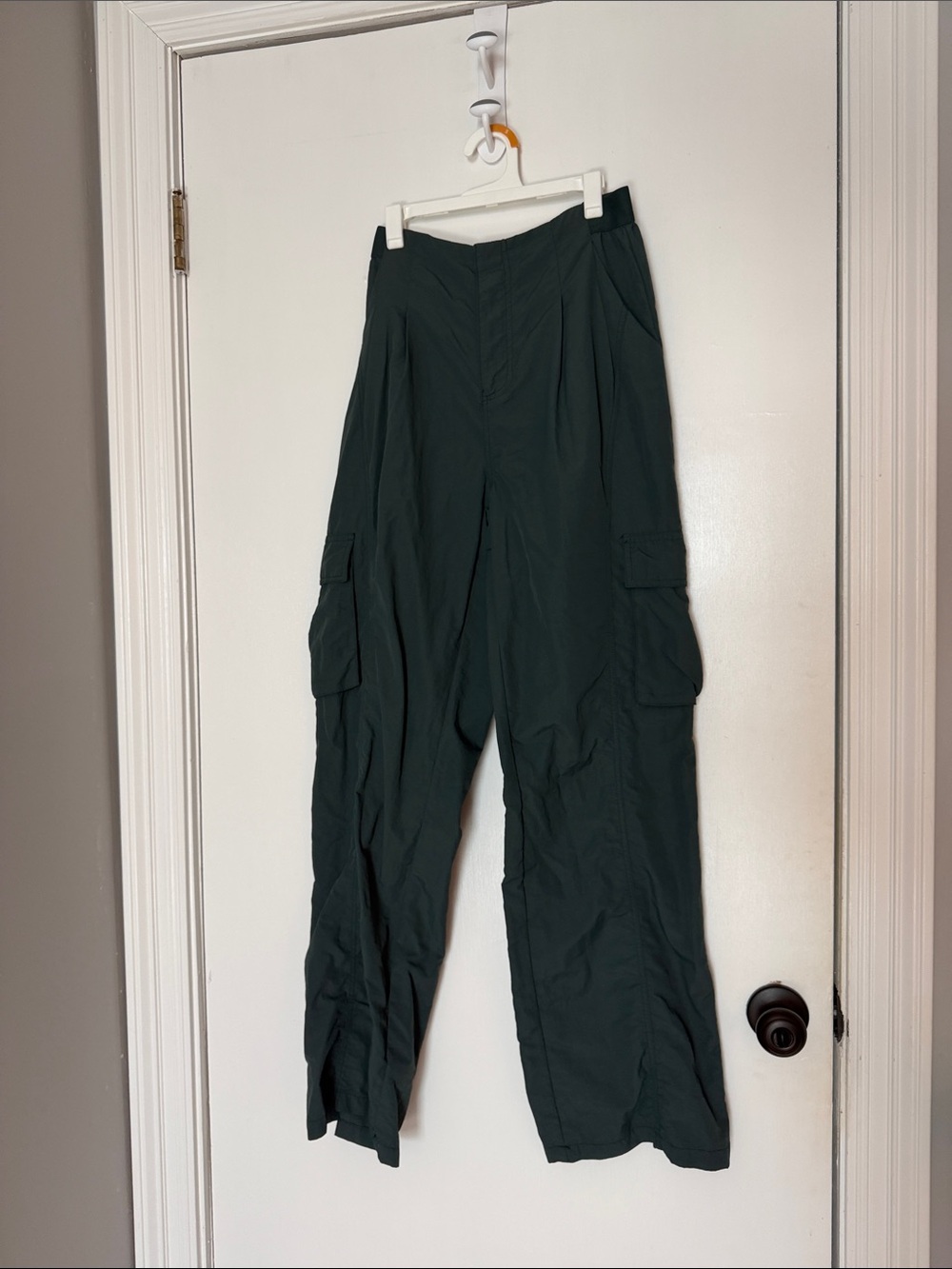 AS revival- Dark Green Cargo Pants - Casual Utility Style